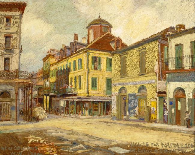 William Woodward St. Louis and Chartres Streets oil painting image